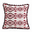 Pompom Aztec Boho Kussenhoes | 45x45 cm | Katoen/Polyester