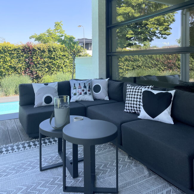 Nore Circle - Outdoor Kussenhoes | 45x45 cm | Katoen