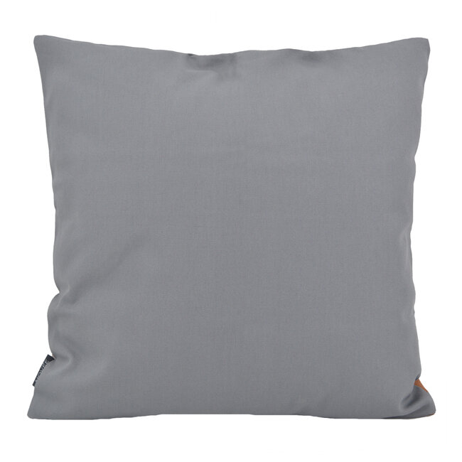 Vida Nova #3 | 45 x 45 cm | Kussenhoes | Katoen / PU Leder