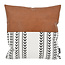 Vida Nova #4 Kussenhoes | 45x45 cm | Katoen/PU Leder