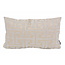 NOVÉE Taupe Coffee Chenille | 30 x 50 cm | Kussenhoes | Polyester