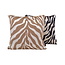 Black & Ivory Zebra | 45 x 45 cm | Kussenhoes | Jacquard/Polyester