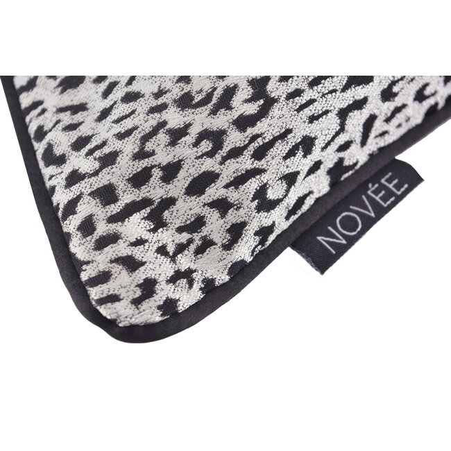 Silver Leopard | 45 x 45 cm | Kussenhoes | Jacquard/Polyester