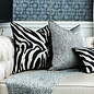 Silver Leopard Kissenbezug | 45x45 cm | Jacquard/Polyester