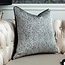 Silver Leopard Kissenbezug | 45x45 cm | Jacquard/Polyester