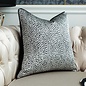 Silver Leopard Kussenhoes | 45x45 cm | Jacquard/Polyester