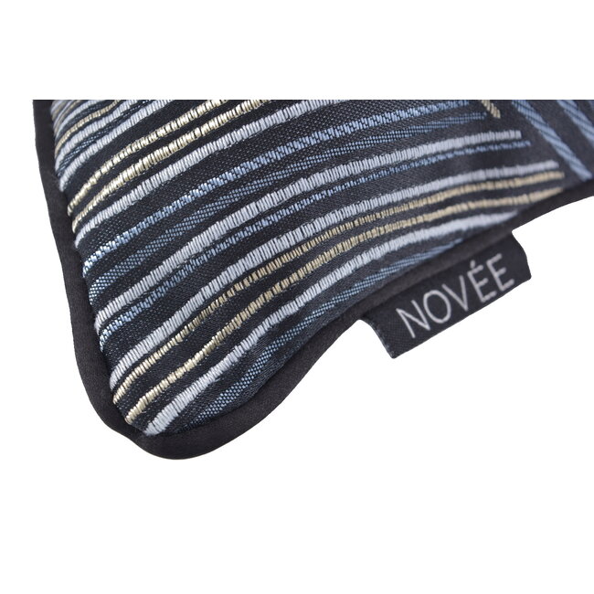 Midnight Leaves Kussenhoes | 45x45 cm | Jacquard/Polyester