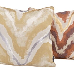 Golden Wave Kussenhoes | 45x45 cm | Jacquard/Polyester