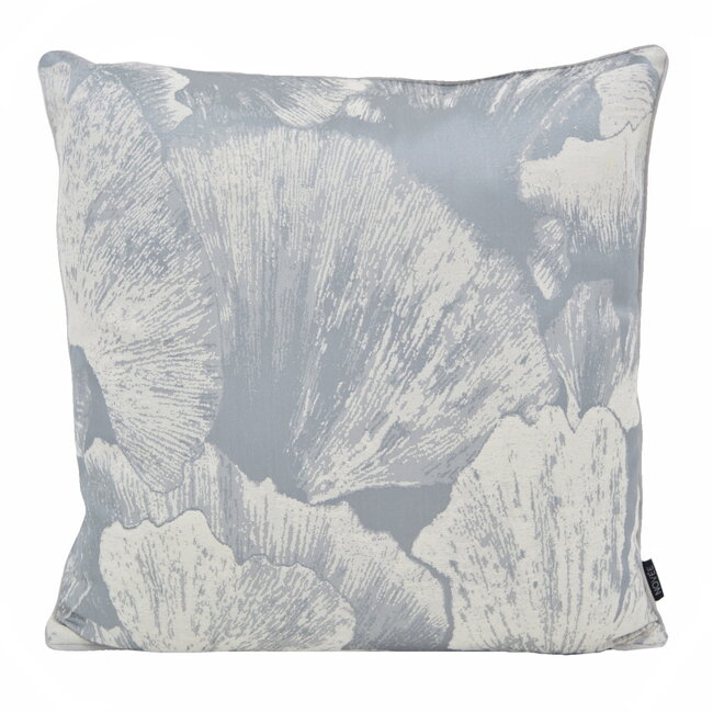 Ginkgo Silver | 45 x 45 cm | Kussenhoes | Jacquard/Polyester