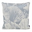 NOVÉE Ginkgo Silver Kissenbezug | 45x45 cm | Jacquard/Polyester