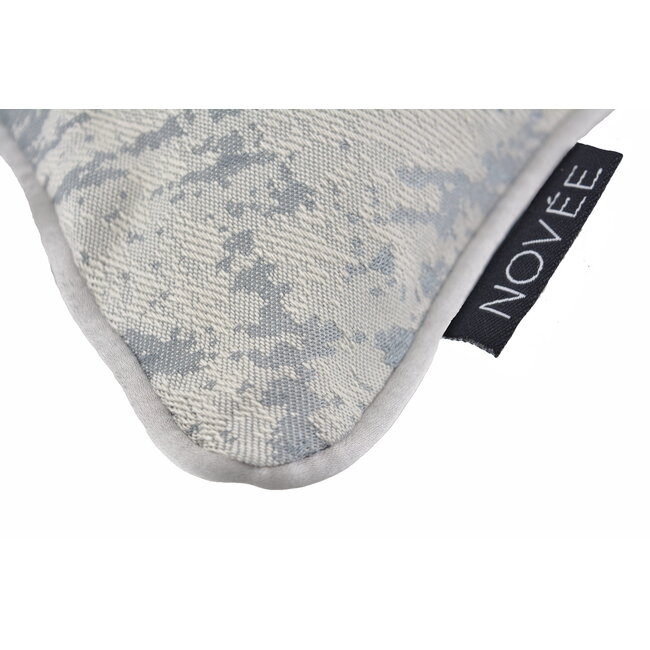 Ginkgo Silver Kussenhoes | 45x45 cm | Jacquard/Polyester