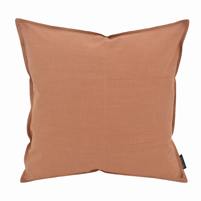 Washed Linen Brown | 45 x 45 cm | Kussenhoes | Katoen/Linnen