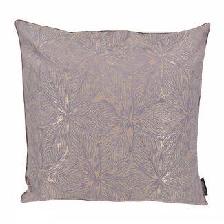 Gek op kussens! Velvet Purple Flower | 45 x 45 cm | Kussenhoes | Velvet/Polyester