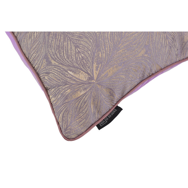 Velvet Purple Flower | 45 x 45 cm | Kussenhoes | Velvet/Polyester