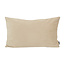 Velvet Beige Kussenhoes | 30x50 cm | Polyester