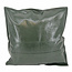 Shiny Leather Donkergroen | 45 x 45 cm | Kussenhoes | PU Leder