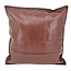 Shiny Leather Bordeauxrood | 45 x 45 cm | Kussenhoes | PU Leder