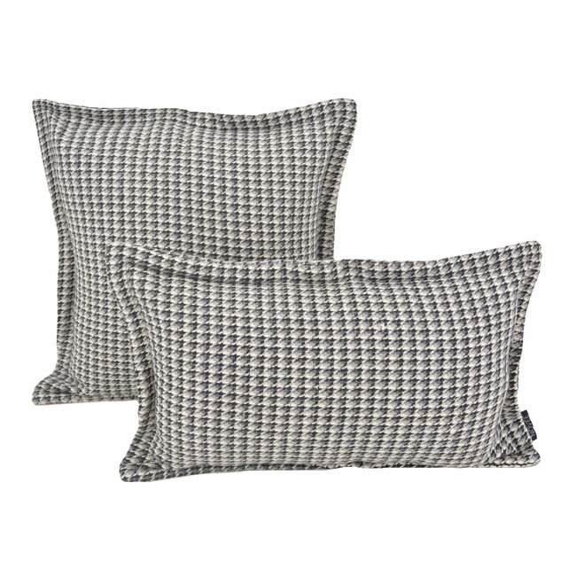 Valencia Black | 30 x 50 cm | Kussenhoes | Polyester