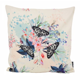 Gek op kussens! Schmetterlinge Kissenbezug | 45x45 cm | Baumwolle/Polyester