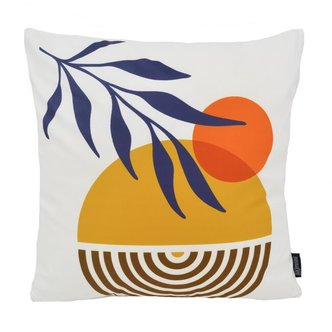 Izze Leaf | 45 x 45 cm | Kussenhoes | Katoen/Polyester