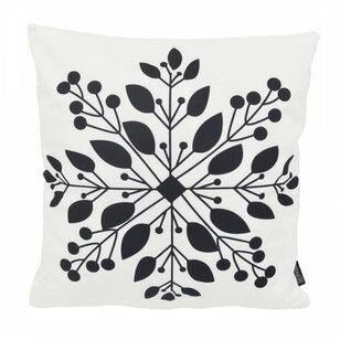Sneeuwvlok Kissenbezug | 45x45 cm | Baumwolle/Polyester