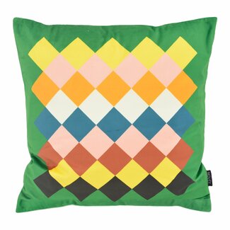 NOVÉE Velvet Retro #1 | 45 x 45 cm | Kussenhoes | Polyester