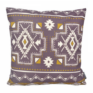 Indian Style Paars Kussenhoes | 45x45 cm | Katoen/Linnen