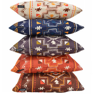 Indian Style Paars Kussenhoes | 45x45 cm | Katoen/Linnen