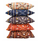 Indian Style Paars Kussenhoes | 45x45 cm | Katoen/Linnen
