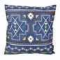 Indian Style Darkblue Kussenhoes | 45x45 cm | Katoen/Linnen