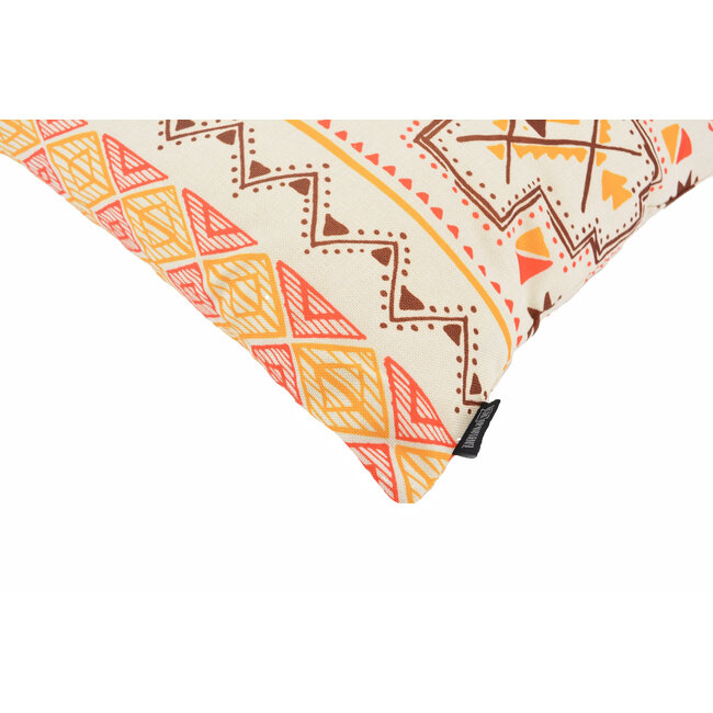 Indian Style Beige Kissenbezug | 45x45 cm | Baumwolle/Leinen