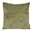 Pluche Olive | 45 x 45 cm | Kussenhoes | Polyester