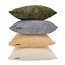 Pluche Botergeel Kissenbezug | 45x45 cm | Polyester