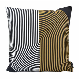 Gek op kussens! Circle Lines #2 Kissenbezug | 45x45 cm | Baumwolle/Polyester