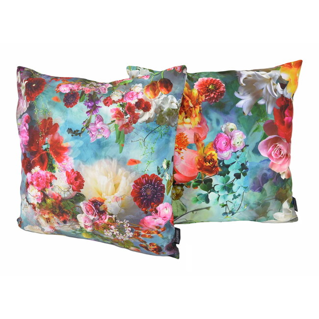 Bold Flowers Kussenhoes | 45x45 cm | Katoen/Polyester