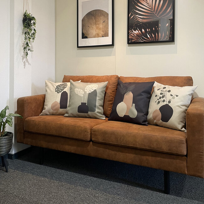 Ceramic Vases #3 Kissenbezug | 45x45 cm | Baumwolle/Leinen