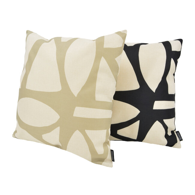 Iselle Shapes #1 | 45 x 45 cm | Kussenhoes | Katoen/Linnen