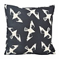 Black Birds Kissenbezug | 45x45 cm | Baumwolle/Leinen