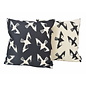 Black Birds Kussenhoes | 45x45 cm | Katoen/Linnen