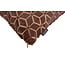 Brown/Gold Geometric | 45 x 45 cm | Kussenhoes | Polyester
