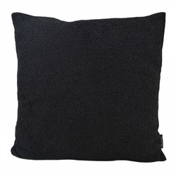 Boucle Zwart | 45 x 45 cm | Kussenhoes | Polyester