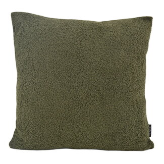 NOVÉE Boucle Groen | 45 x 45 cm | Kussenhoes | Polyester