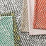 Sierkussen Abstracto Oranje | 45 x 45 cm | Katoen/Polyester
