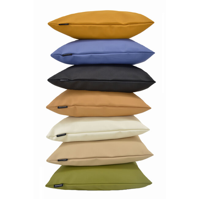 Sierkussen Arizona Blauw | 45 x 45 cm | PU Leder