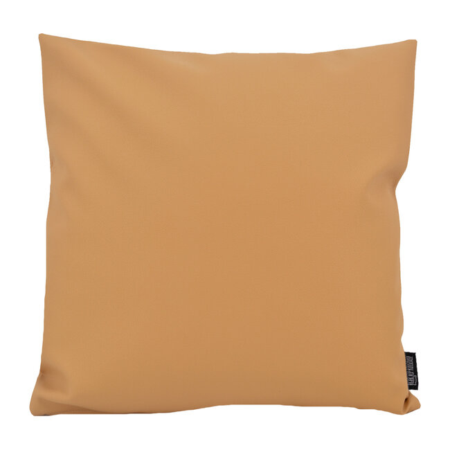 Sierkussen Arizona Camel | 45 x 45 cm | PU Leder