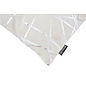 Sierkussen Azra Silver / White | 45 x 45 cm | Katoen