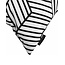 Sierkussen Black Illusion | 45 x 45 cm | Katoen/Polyester