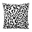 Sierkussen Black Leopard | 45 x 45 cm | Katoen/Polyester
