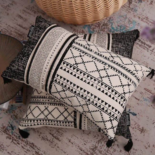 Sierkussen Boho Delhi | 45 x 45 cm | Katoen/Polyester