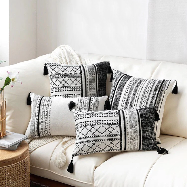 Sierkussen Boho Delhi | 45 x 45 cm | Katoen/Polyester